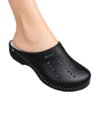 sabot orthopédique noir pour femme