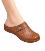 sabot orthopédique camel