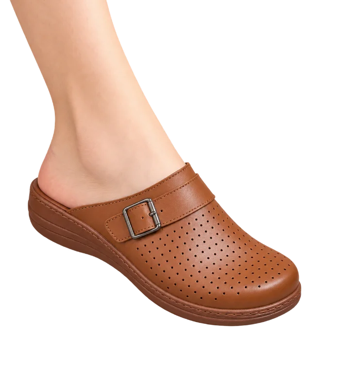 sabot orthopédique camel