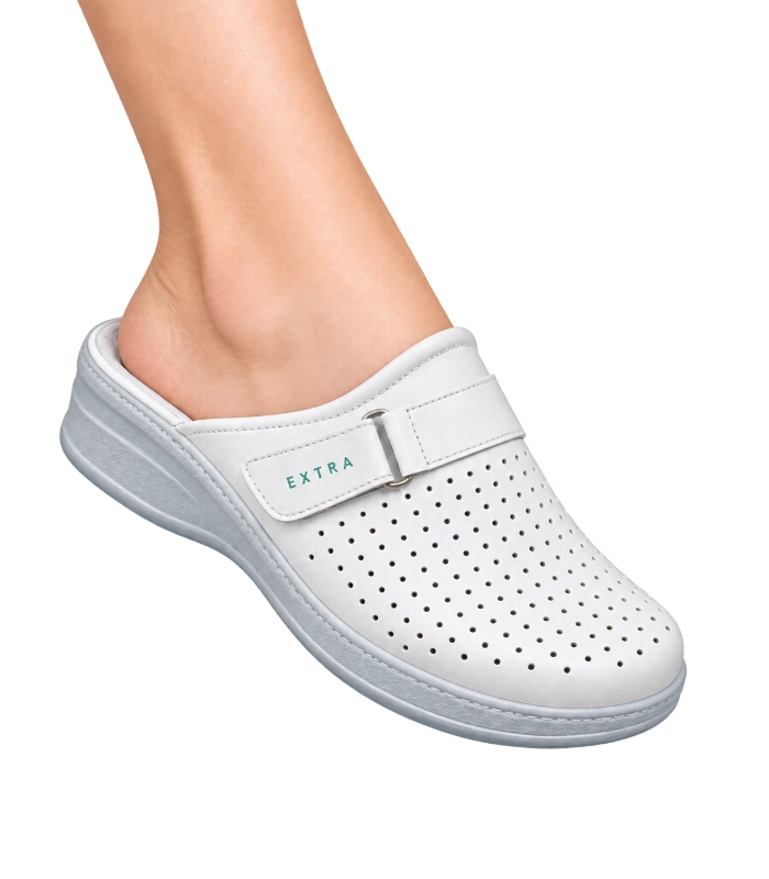 sabot orthopédique homme - femme Ref 218 blanc